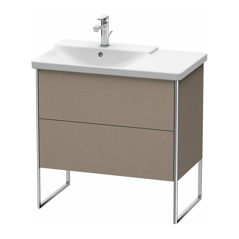 

Duravit - Mueble bajo lavabo XSQUARE lavabo izquierdo 805x810x473mm lino