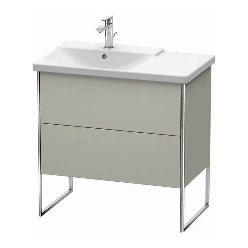 

Duravit - Mueble bajo lavabo XSQUARE lavabo izquierdo 805x810x473mm taupe sdm