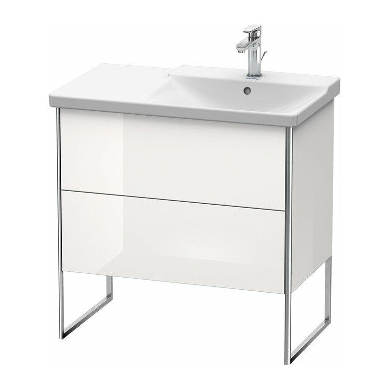 

Mueble bajo lavabo XSQUARE lavabo recto 805x810x473mm falta blanco brillo