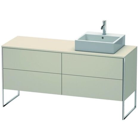 Duravit XSquare Waschtischunterbau stehend 160,0 x 54,8 cm, 4