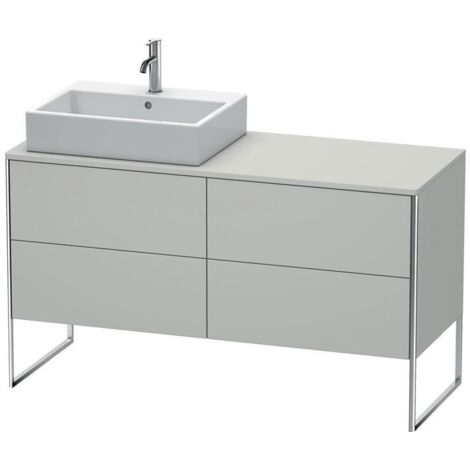 Duravit XSquare Waschtischunterbau wandhängend 140,0 x 54,8 cm, 4