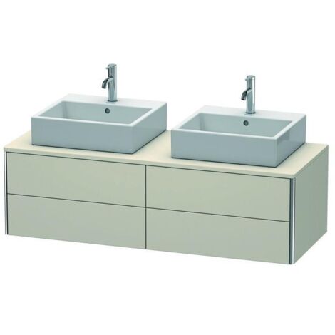 Duravit XSquare Waschtischunterbau wandhängend 140,0 x 54,8 cm, 4