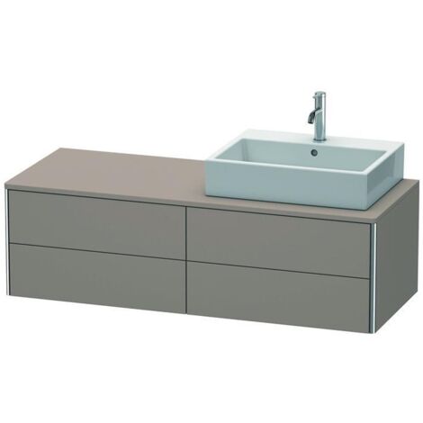 Duravit XSquare Waschtischunterbau wandhängend 140,0 x 54,8 cm, 4
