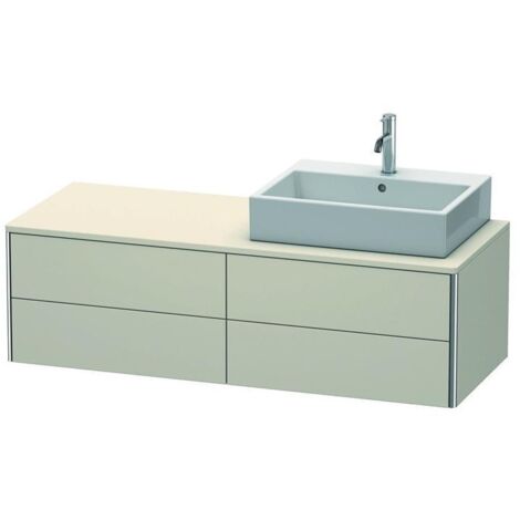 Duravit XSquare Waschtischunterbau wandhängend 140,0 x 54,8 cm, 4