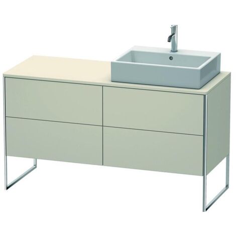 Duravit XSquare Waschtischunterbau wandhängend 140,0 x 54,8 cm, 4