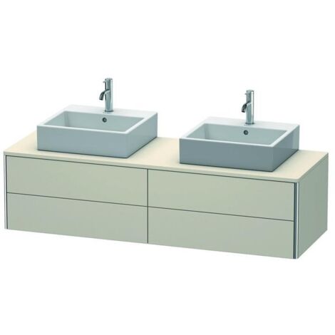 Duravit XSquare Waschtischunterbau wandhängend 160,0 x 54,8 cm, 4