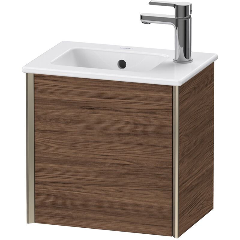 

Duravit XViu 4024 Mueble bajo lavabo mural, 1 puerta a la derecha, para lavabo ME by Starck 072343, 410x290 mm, Color (frente/cuerpo): champán