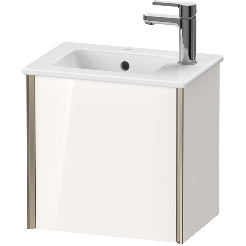 

Duravit XViu 4024 Mueble bajo lavabo mural, 1 puerta a la derecha, para lavabo ME by Starck 072343, 410x290 mm, Color (frente/cuerpo): champán