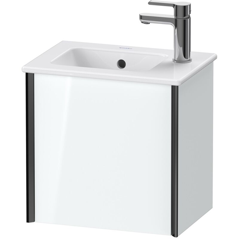 

Duravit XViu 4024 Mueble bajo lavabo mural, 1 tope de puerta a la izquierda, para lavabo ME by Starck 072343, 410x290 mm, Color (frente/cuerpo):