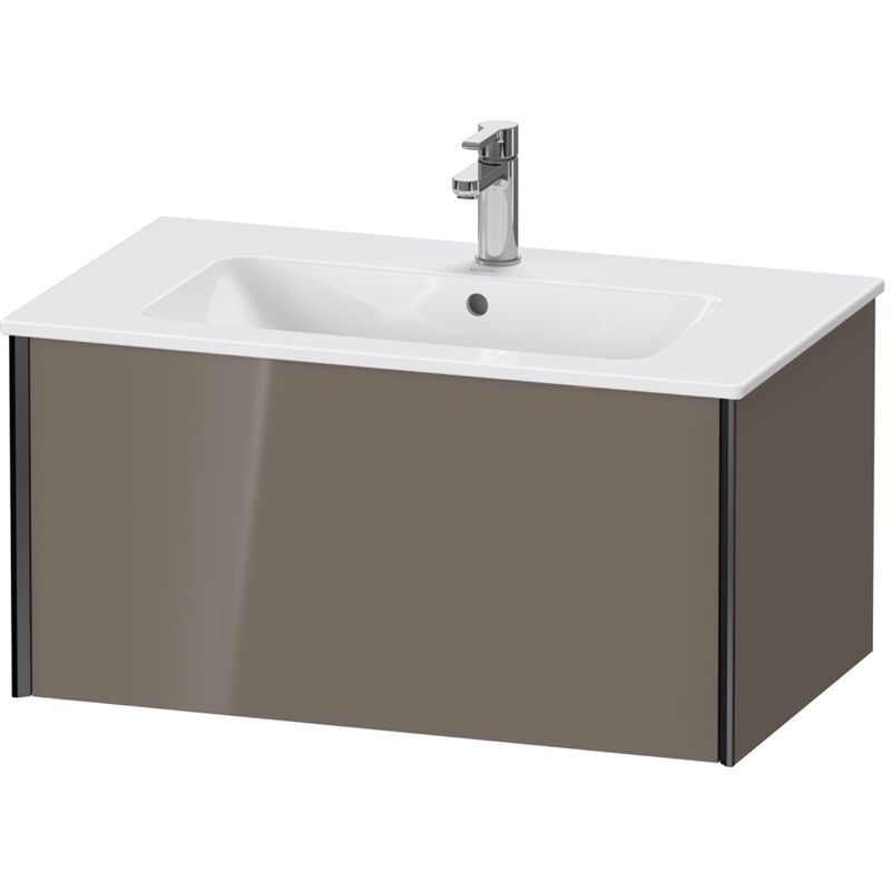 

Duravit XViu 4026 Mueble lavabo mural, 1 extraíble, para lavabo ME by Starck 233683, 234583, 234683, 810x480 mm, Color (frente/cuerpo): negro