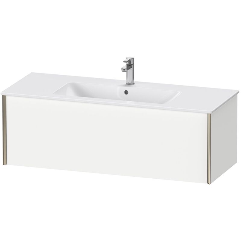 

Duravit XViu 4028 Módulo de lavabo de pared, 1 prolongación, para lavabo ME by Starck 233612, 1210x480 mm, Color (frente/cuerpo): blanco