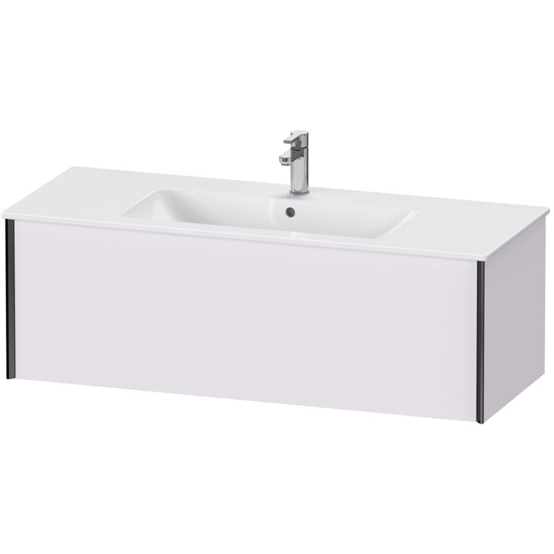 

Duravit XViu 4028 Módulo de lavabo de pared, 1 prolongación, para lavabo ME by Starck 233612, 1210x480 mm, Color (frente/cuerpo): negro mate/blanco