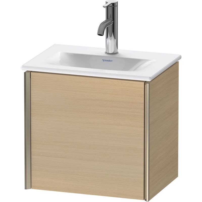 

Duravit XViu 4030 Módulo de lavabo de pared, 1 puerta a la derecha, para módulo de lavabo Viu 073345, 430x310 mm, Color (frente/cuerpo): champán