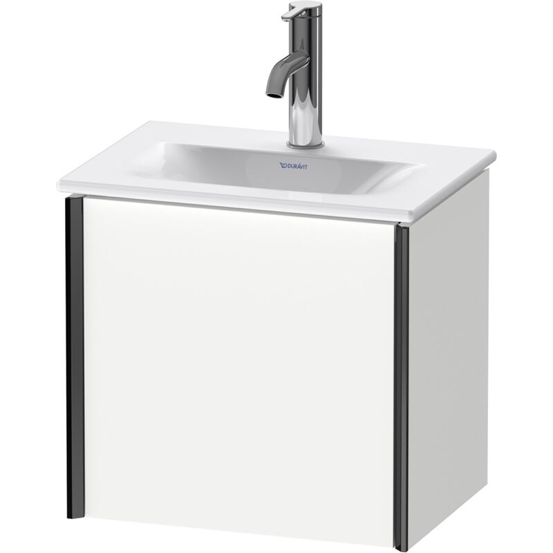 

Duravit XViu 4030 Módulo de lavabo de pared, 1 puerta a la derecha, para módulo de lavabo Viu 073345, 430x310 mm, Color (frente/cuerpo): negro