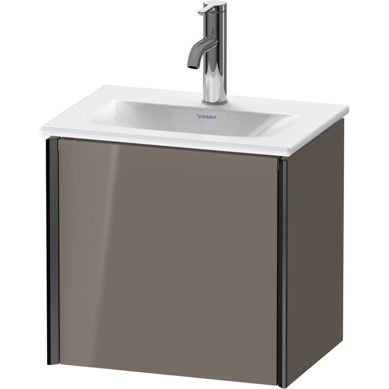 

Duravit XViu 4030 Módulo de lavabo de pared, 1 puerta a la derecha, para módulo de lavabo Viu 073345, 430x310 mm, Color (frente/cuerpo): negro