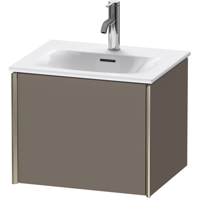 

Duravit XViu 4031 Módulo mural, 1 extraíble, para armario empotrado Viu 234453, 510x420 mm, Color (frente/cuerpo): champagne mate/flanel gris sm.