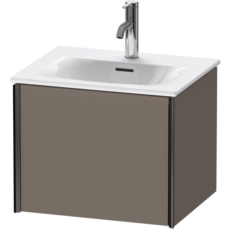 

Duravit XViu 4031 Módulo mural, 1 extraíble, para armario empotrado Viu 234453, 510x420 mm, Color (frente/cuerpo): negro mate/gris claro sm.