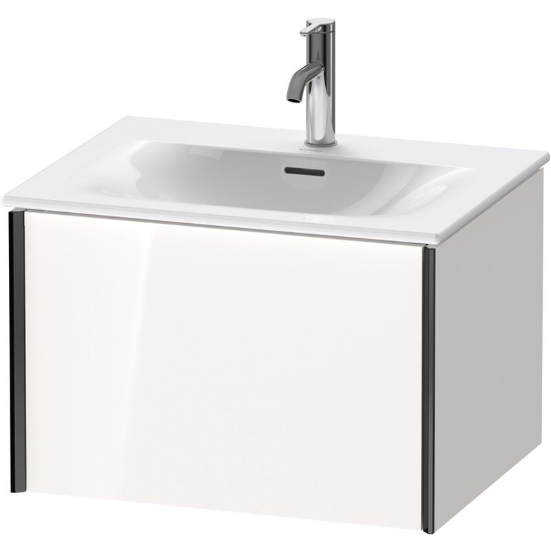 

Duravit XViu 4032 Módulo mural, 1 extraíble, para armario empotrado Viu 234463, 610x480 mm, Color (frente/cuerpo): negro mate/blanco hgl.