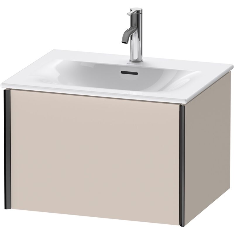 

Duravit XViu 4032 Módulo mural, 1 extraíble, para armario empotrado Viu 234463, 610x480 mm, Color (frente/cuerpo): negro mate/taupe - XV40320B291