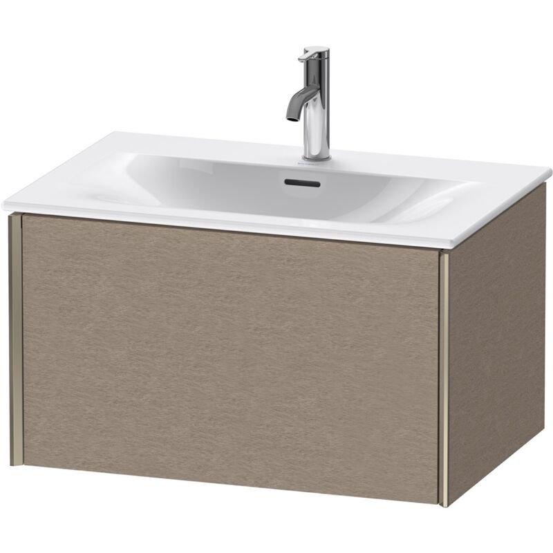 

Duravit XViu 4033 Módulo de lavabo de pared, 1 extraíble, para lavabo Viu 234473, 710x480 mm, Color (frente/cuerpo): champán mate/roble cachemir