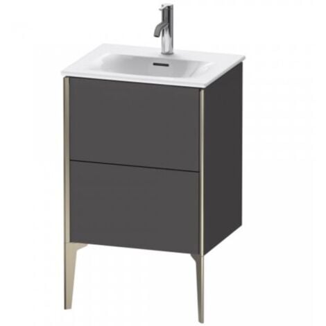 Duravit XViu 4069 Mueble tocador vertical, 2 cajones, para lavabo
