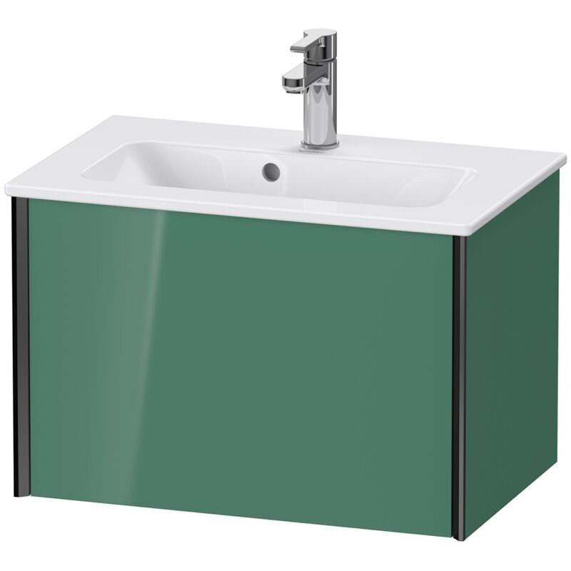 

Duravit XViu 4078 Mueble mural Compact, 1 extraíble, para lavabo ME by Starck 234263, 610x390 mm, Color (frente/cuerpo): negro mate/jade alto brillo