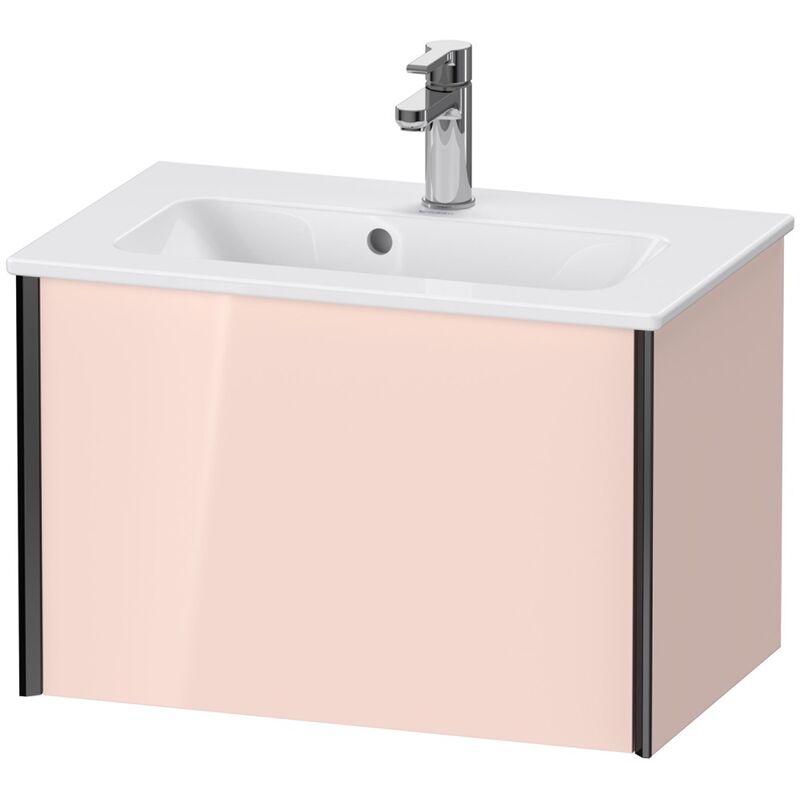 

Duravit XViu 4078 Mueble mural Compact, 1 extraíble, para lavabo ME by Starck 234263, 610x390 mm, Color (frente/cuerpo): negro mate/perla de ricotta