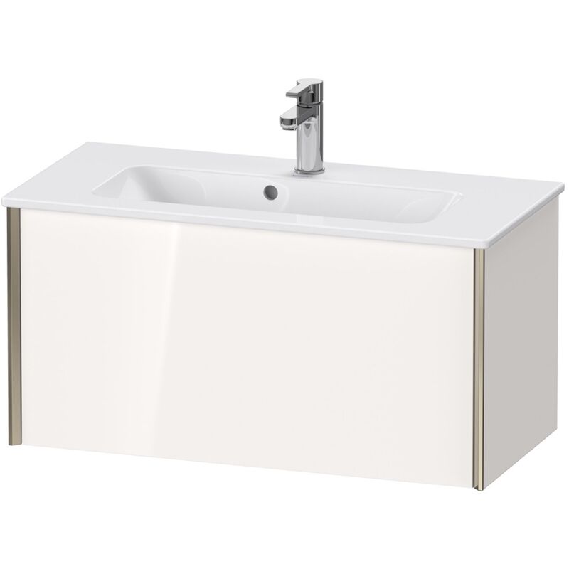 

Duravit XViu 4079 Módulo mural Compacto, 1 extraíble, para lavabo ME by Starck 234283, 810x390 mm, Color (frente/cuerpo): champán mate/blanco alto