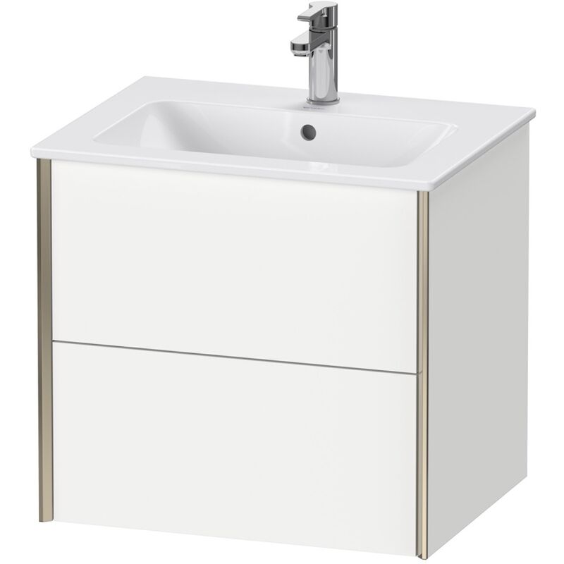 

Duravit XViu 4125 Mueble bajo encimera, 2 cajones, para mueble bajo encimera Me by Starck 233663, 610x480 mm, Color (frente/cuerpo): champagner