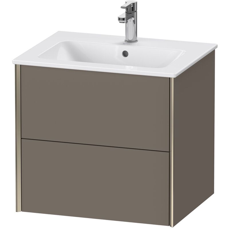 

Duravit XViu 4125 Mueble bajo encimera, 2 cajones, para mueble bajo encimera Me by Starck 233663, 610x480 mm, Color (frente/cuerpo): champagne