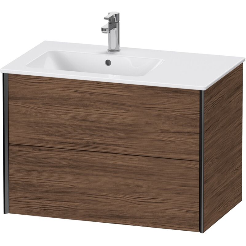 

Duravit XViu 4158 Mueble bajo lavabo mural, 2 cajones, para lavabo Me by Starck 234583 Lavabo a la izquierda, 810x480 mm, Color (frente/cuerpo):