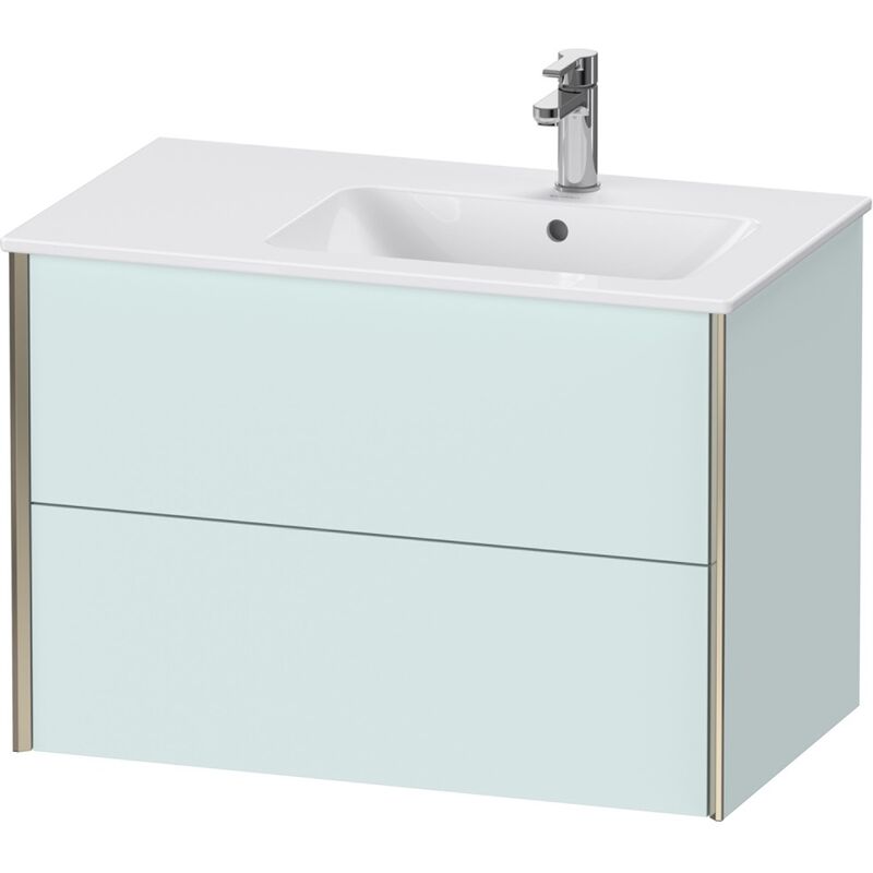 

Duravit XViu 4159 Mueble bajo lavabo mural, 2 cajones, para lavabo Me by Starck 234683 Lavabo derecho, 810x480 mm, Color (frente/cuerpo): champán