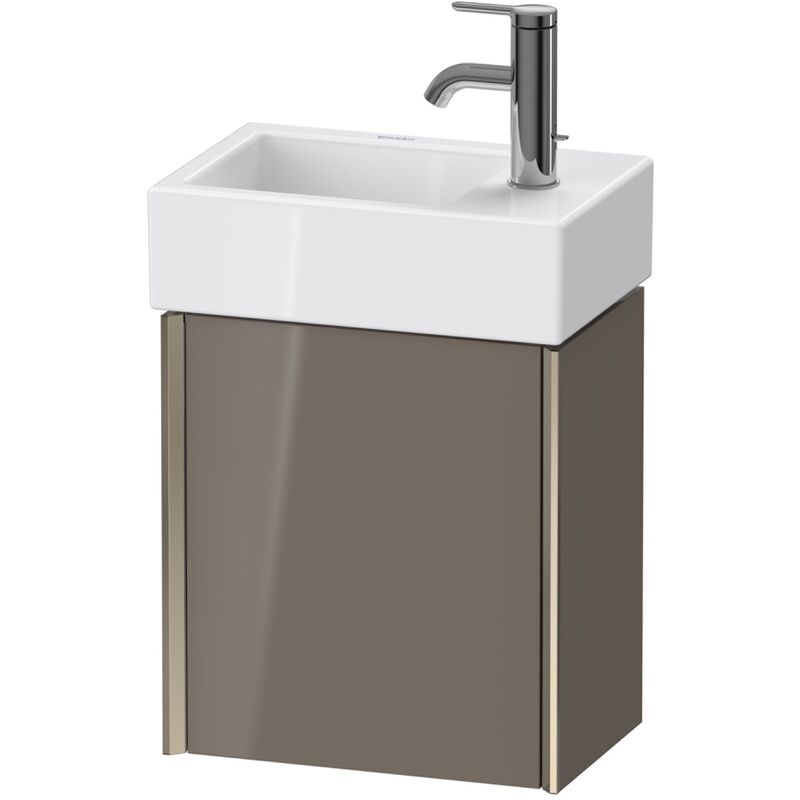 

Duravit XViu 4230L Módulo mural, 1 puerta con bisagra a la izquierda, para lavabo Vero Air 072438, 364x234 mm, Color (frente/cuerpo): champán