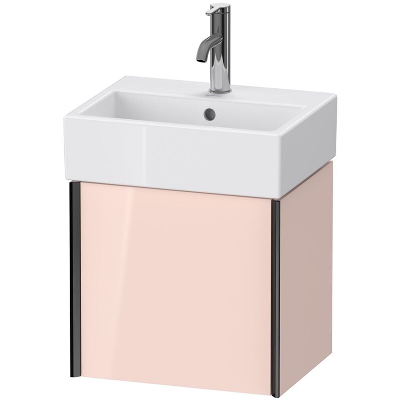 

Duravit XViu 4231 Módulo mural, 1 puerta a la derecha, para lavabo Vero Air 072445, 434x334 mm, Color (frente/cuerpo): negro mate/perla de ricotta