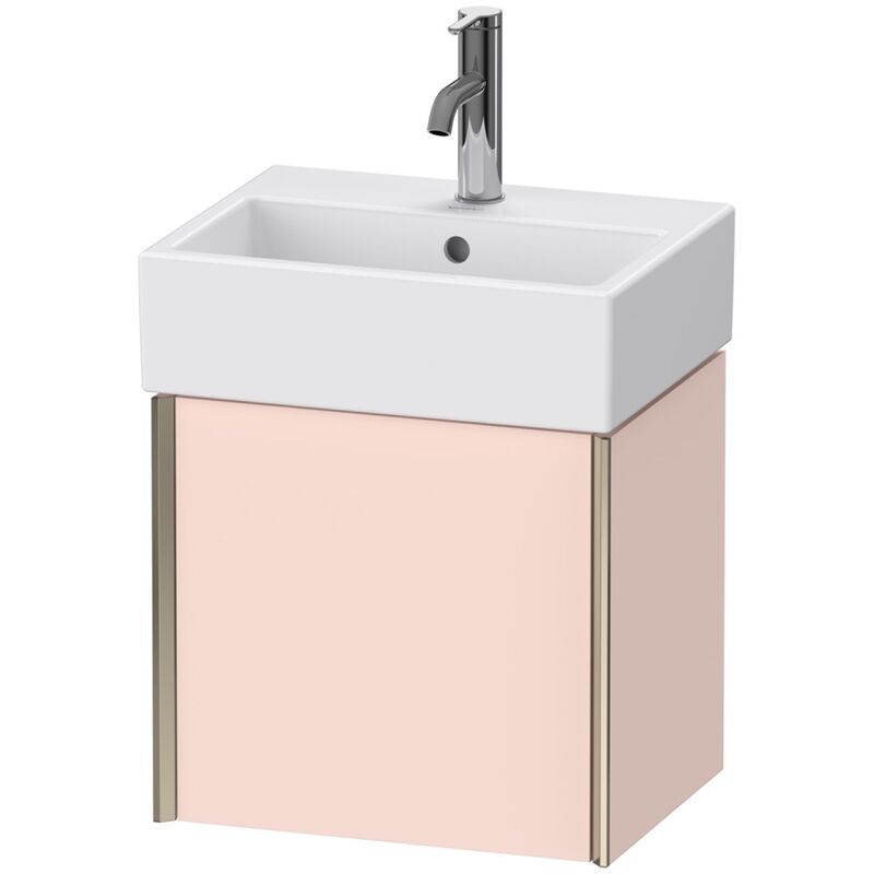 

Duravit XViu 4231 Módulo mural, 1 puerta con bisagra a la izquierda, para lavabo Vero Air 072445, 434x334 mm, Color (frente/cuerpo): champán mate /