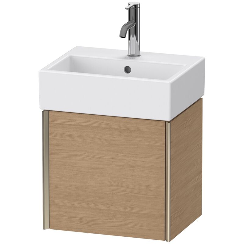 

Duravit XViu 4231 Módulo mural, 1 puerta con bisagra a la izquierda, para lavabo Vero Air 072445, 434x334 mm, Color (frente/cuerpo): champán