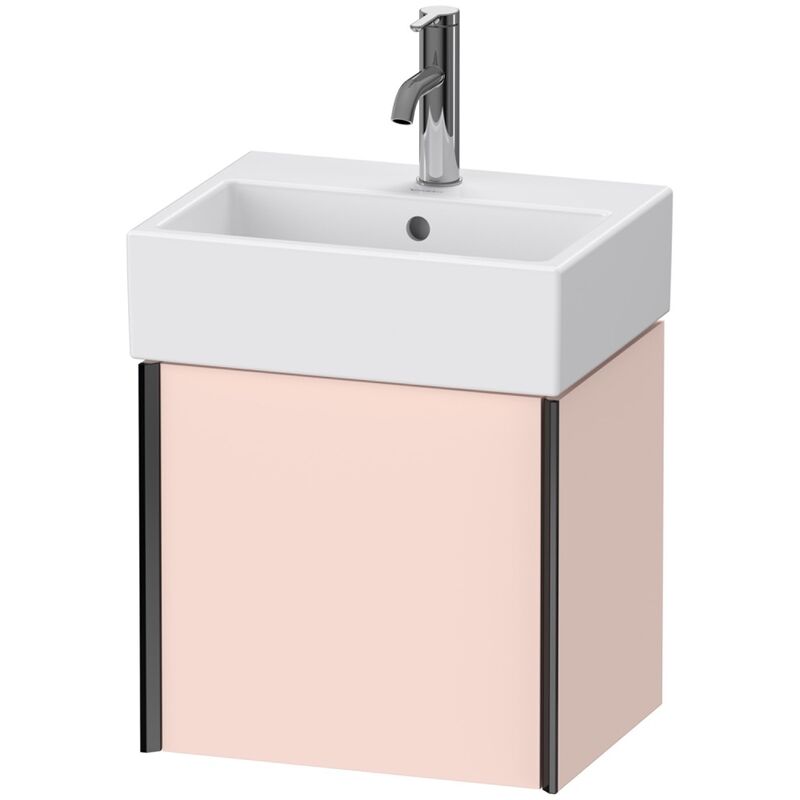 

Duravit XViu 4231 Módulo mural, 1 puerta con bisagra a la izquierda, para lavabo Vero Air 072445, 434x334 mm, Color (frente/cuerpo): negro mate/perla