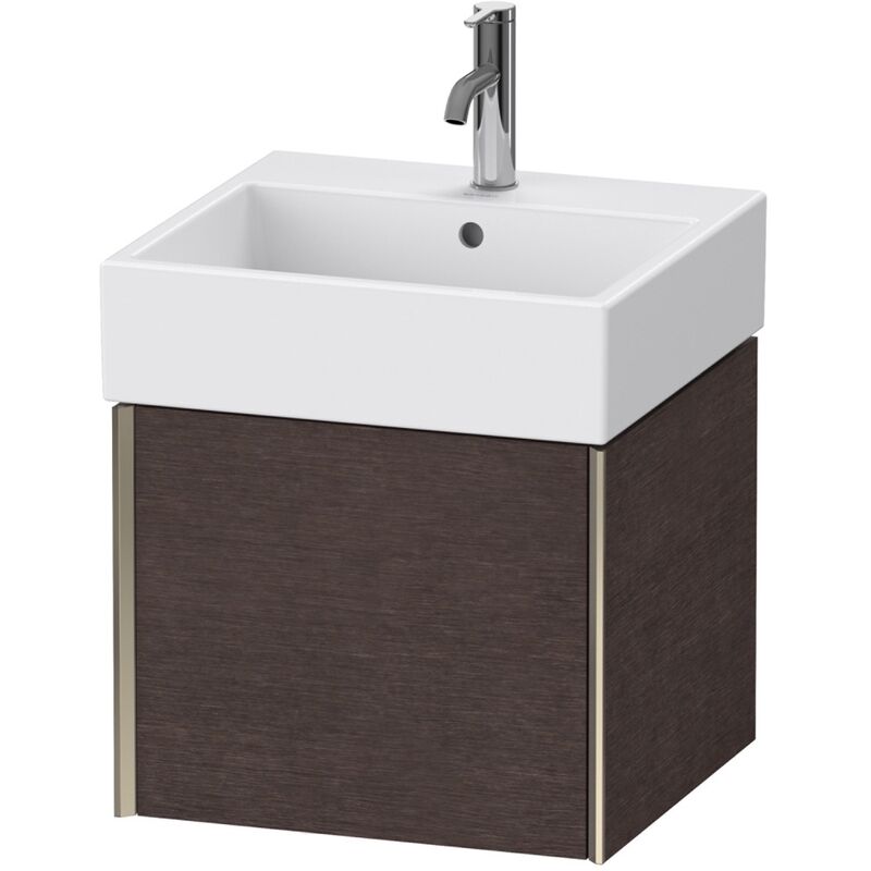 

Duravit XViu 4233 Módulo mural, 1 extraíble, para lavabo Vero Air 235050, 484x454 mm, Color (frente/cuerpo): champagner mate/eiche geb oscuro.