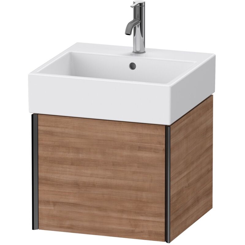 

Duravit XViu 4233 Módulo mural, 1 extraíble, para lavabo Vero Air 235050, 484x454 mm, Color (frente/cuerpo): negro mate/tesse. cerezo - XV42330B273