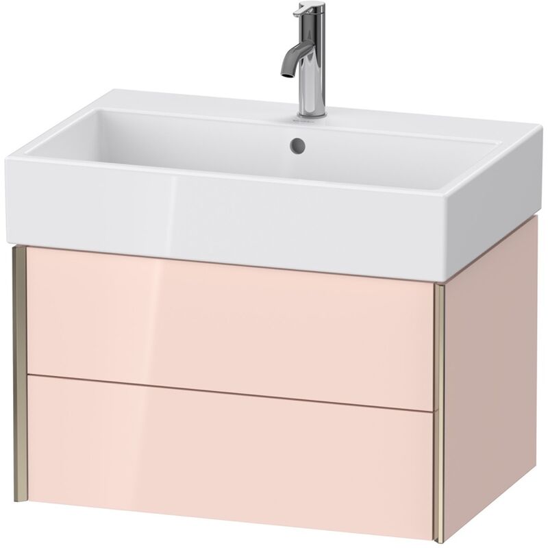 

Duravit XViu 4335 Mueble bajo encimera, 2 cajones, para mueble bajo encimera Vero Air 235070, 684x454 mm, Color (frente/cuerpo): champagne