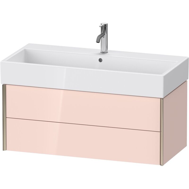 

Duravit XViu 4337 Mueble bajo encimera, 2 cajones, para mueble bajo encimera Vero Air 235010, 984x454 mm, Color (frente/cuerpo): champagne