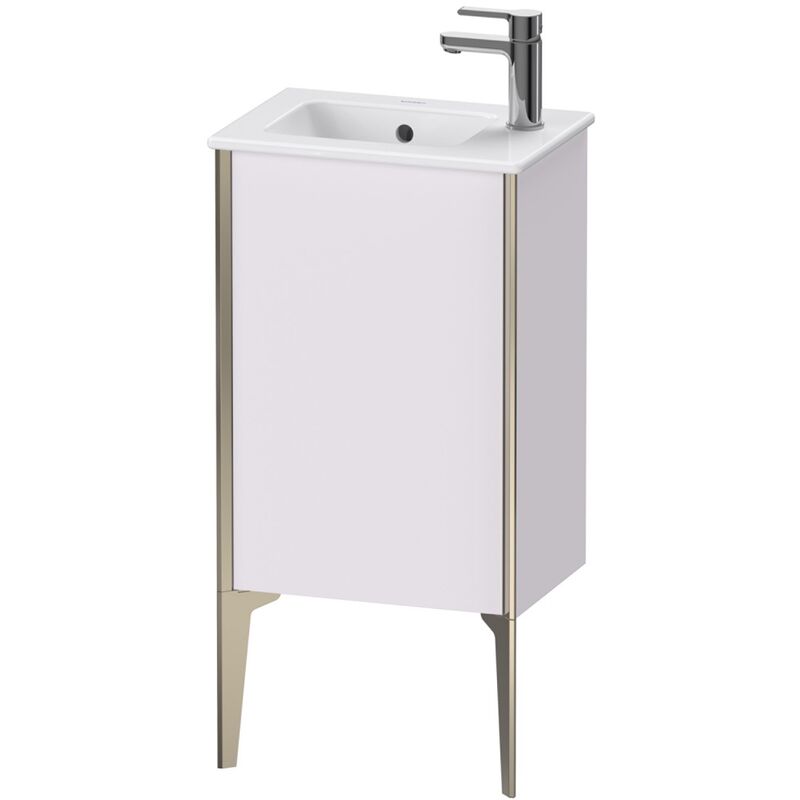 

Duravit XViu 4480L Módulo de lavabo vertical, 1 puerta a la izquierda, para lavabo ME by Starck 072343, 410x290 mm, Color (frente/cuerpo): champán