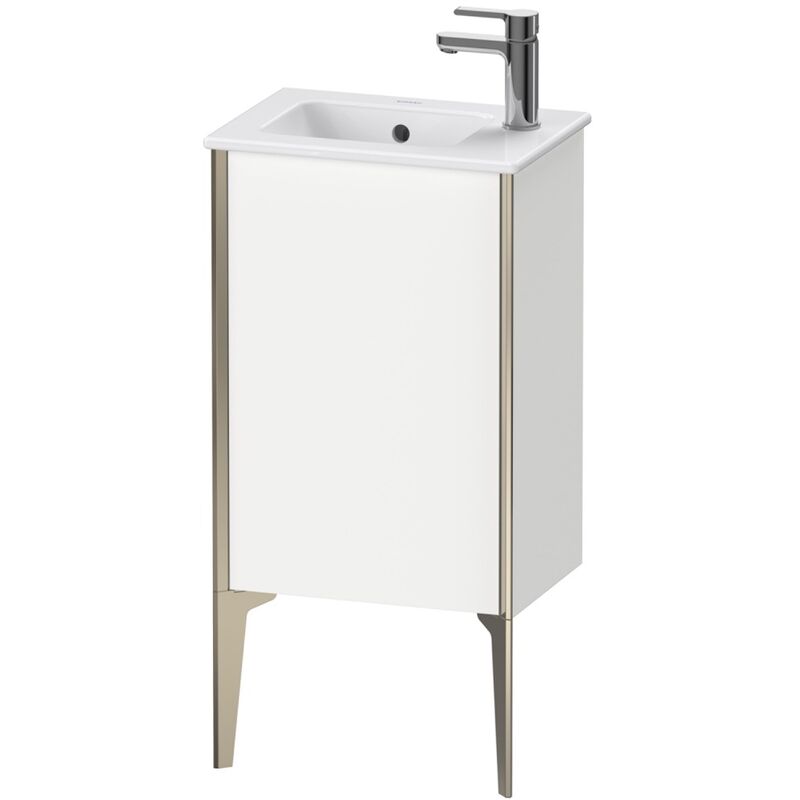 

Duravit XViu 4480L Módulo de lavabo vertical, 1 puerta a la izquierda, para lavabo ME by Starck 072343, 410x290 mm, Color (frente/cuerpo): negro