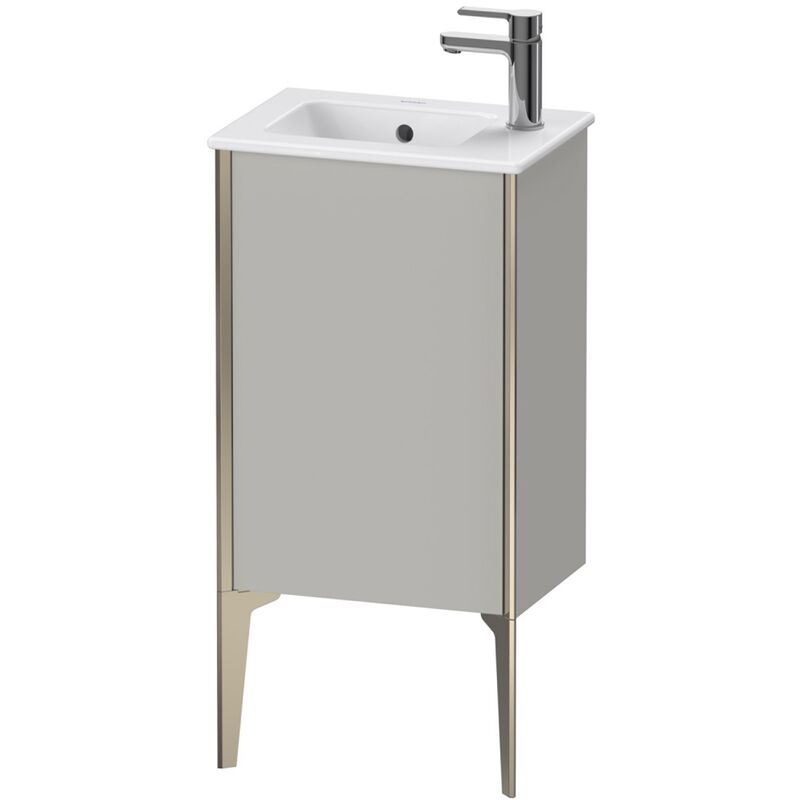 

Duravit XViu 4480L Módulo de lavabo vertical, 1 tope de puerta a la derecha, para lavabo ME by Starck 072343, 410x290 mm, Color (frente/cuerpo):