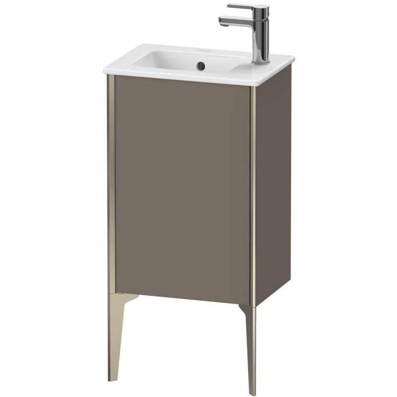 

Duravit XViu 4480L Módulo de lavabo vertical, 1 tope de puerta a la derecha, para lavabo ME by Starck 072343, 410x290 mm, Color (frente/cuerpo):