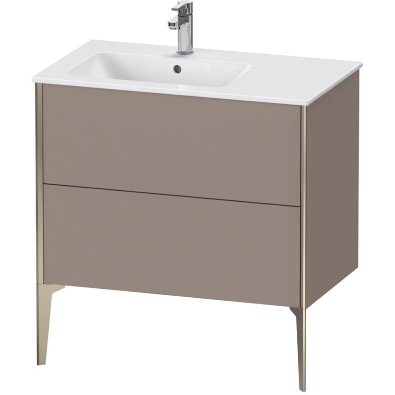 

Duravit XViu 4486 Mueble bajo lavabo vertical, 2 cajones, para lavabo ME by Starck 234583 Lavabo a la izquierda, 810x480 mm, Color (frente/cuerpo):