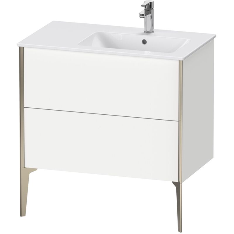 

Duravit XViu 4487 Mueble bajo lavabo vertical, 2 cajones, para lavabo ME by Starck 234683 Lavabo derecho, 810x480 mm, Color (frente/cuerpo):