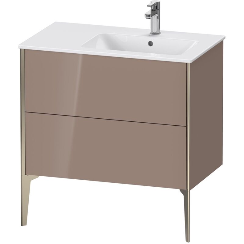 

Duravit XViu 4487 Mueble bajo lavabo vertical, 2 cajones, para lavabo ME by Starck 234683 Lavabo derecho, 810x480 mm, Color (frente/cuerpo):