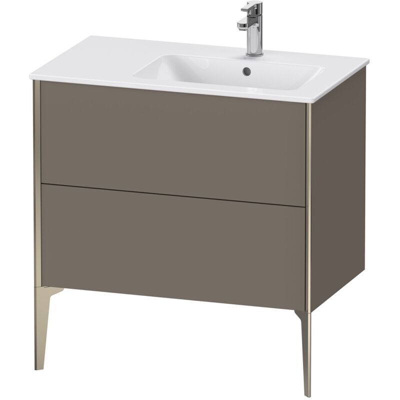 

Duravit XViu 4487 Mueble bajo lavabo vertical, 2 cajones, para lavabo ME by Starck 234683 Lavabo derecho, 810x480 mm, Color (frente/cuerpo):