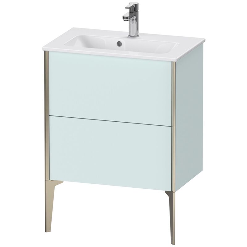 

Duravit XViu 4488 Módulo de lavabo vertical Compact, 2 extraíbles, para lavabo ME by Starck 234263, 610x390 mm, Color (frente/cuerpo): champán mate /